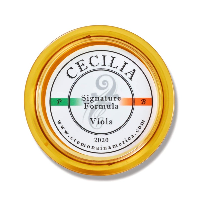 Cecilia صمغ سيليليا 'الصيغة المميزة' لآلة الفيولا، صمغ مصمم خصيصًا لأقواس الفيولا (طريقة خلط سائلة جديدة) (MINI (نصف كعكة)) - Image 1